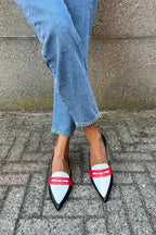 Lyna™ | Two-Tone Pointed Comfort Slippers