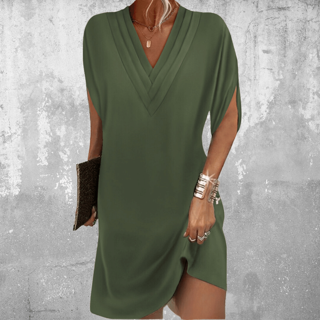 Meghan | Tummy Coverage Elegant Dress