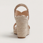Noelle | Knit Open Toe Heels