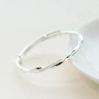 Braided Silver Bracelet