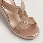 Noelle | Knit Open Toe Heels