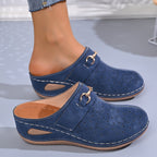 Sienna | Platform Mule Wedges