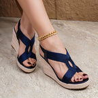 Noelle | Knit Open Toe Heels