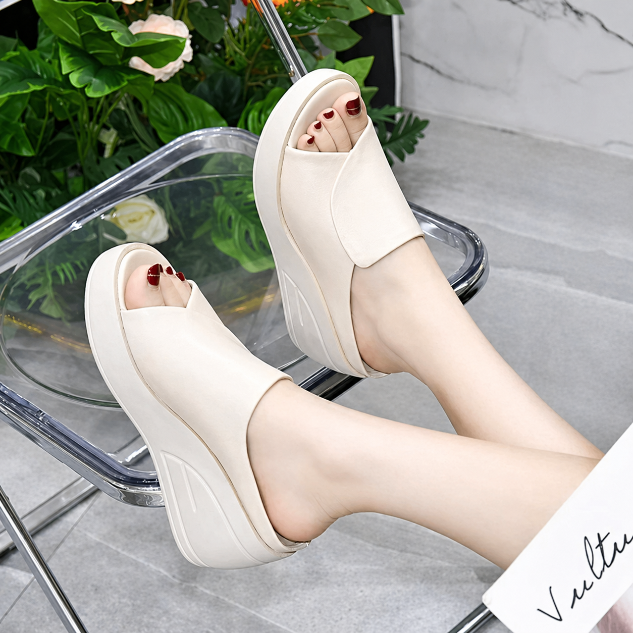 Eliza | Orthopedic Wedge Sandals