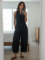 chloe - Sleeveless Loose Jumpsuit