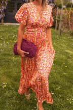 Faith | Elegant Floral Long Dress