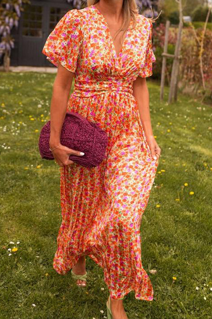 Faith | Elegant Floral Long Dress