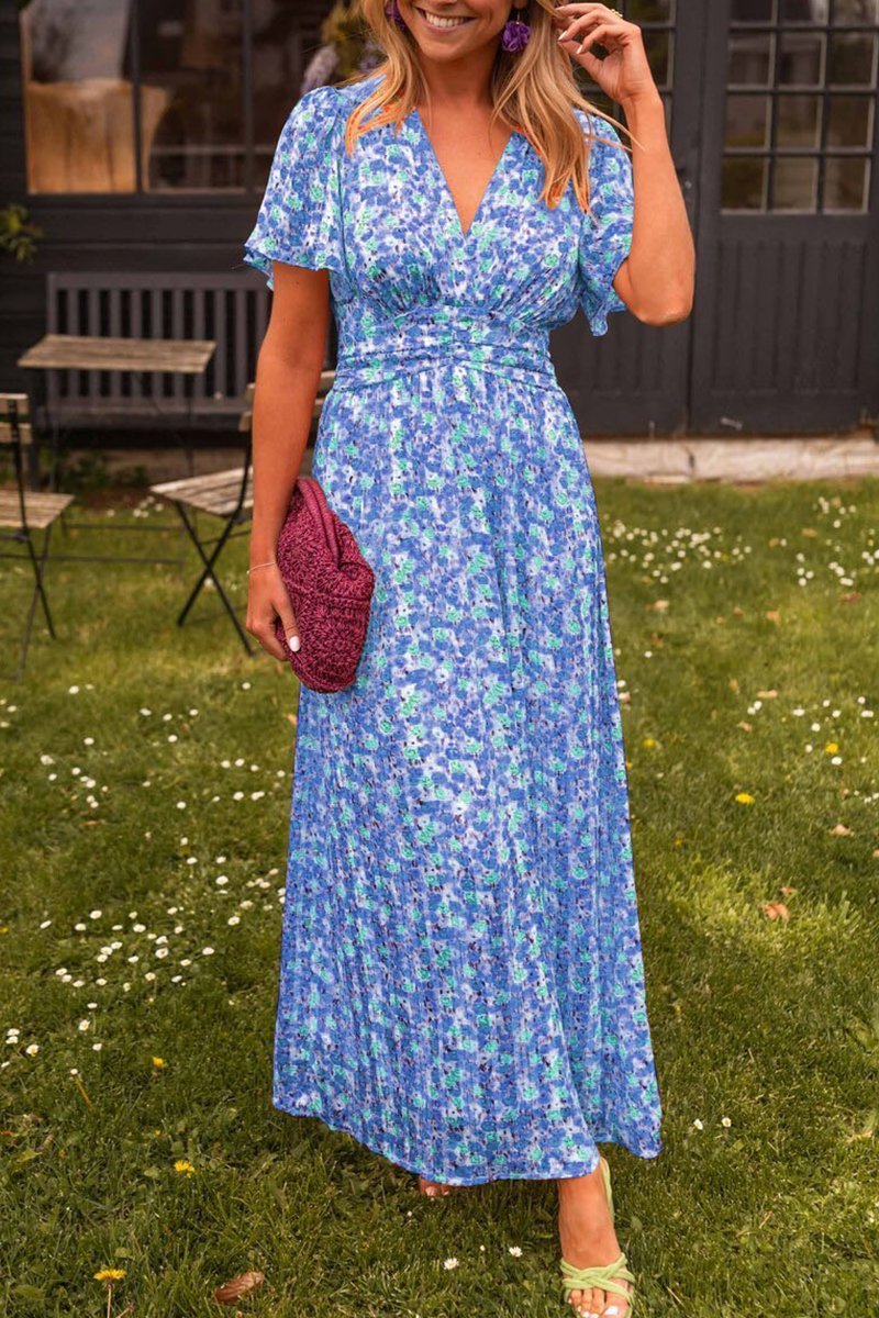 Faith | Elegant Floral Long Dress