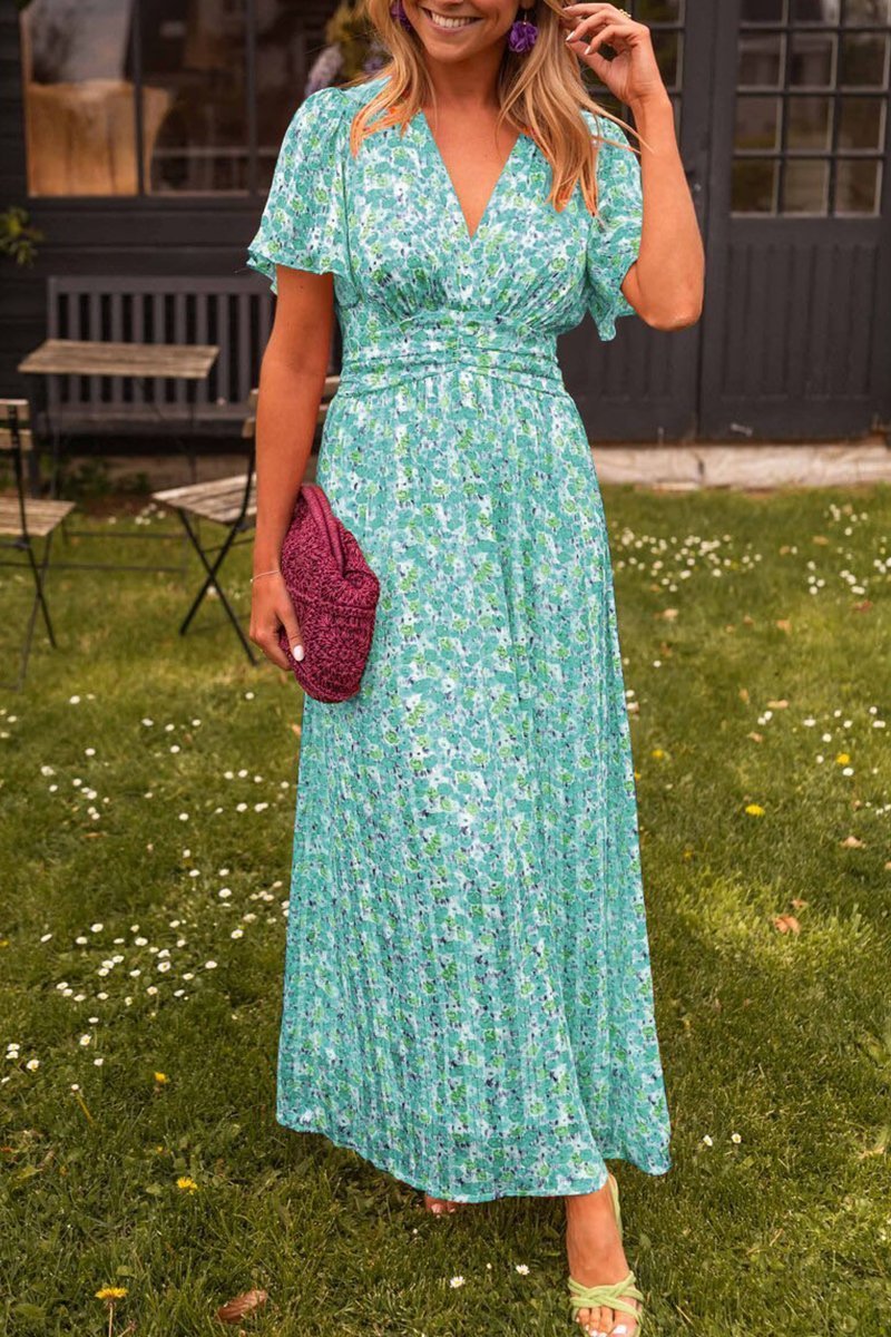 Faith | Elegant Floral Long Dress