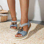 Jenna | Comfortable Ergonomic Wedge Sandals