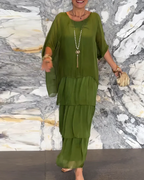 Lara | Elegant Flowing Maxi Dress