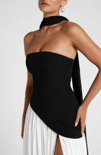 Valentina | Chic Slit Maxi Dress