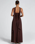 Valentina | Chic Slit Maxi Dress