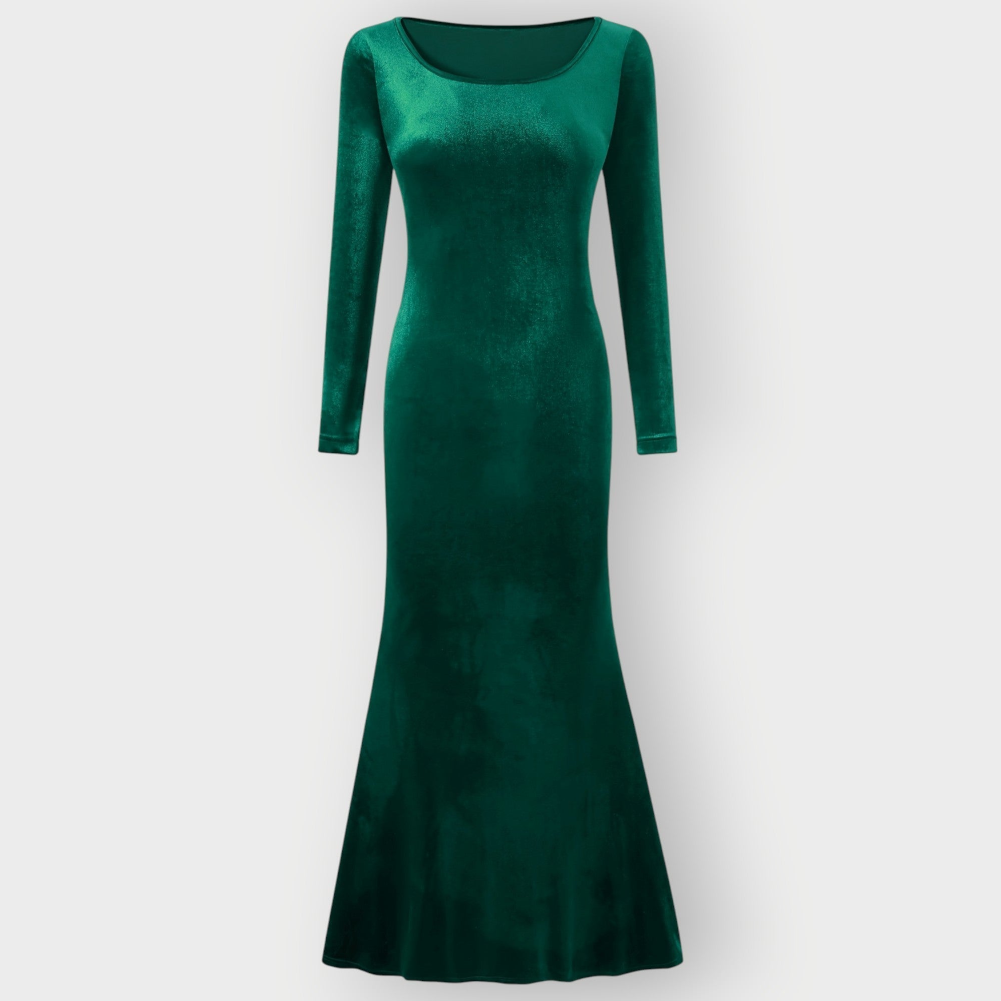 Kryenna | Luxe Evening Silhouette Velvet Gown