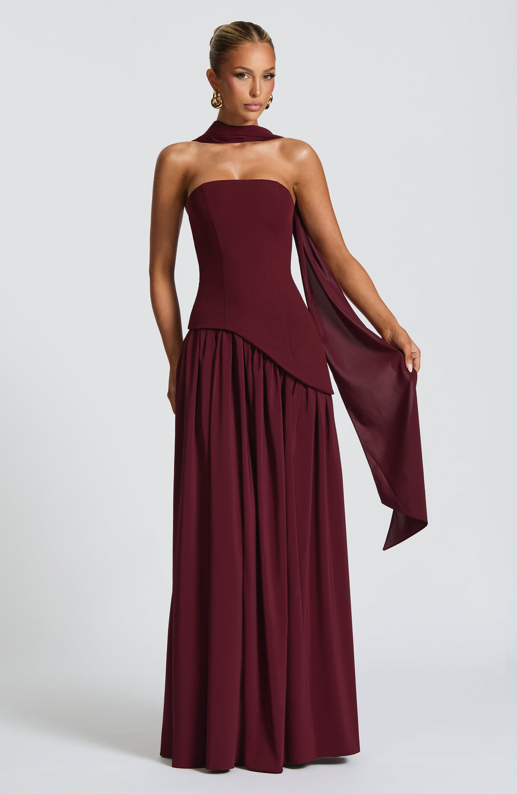 Valentina | Chic Slit Maxi Dress