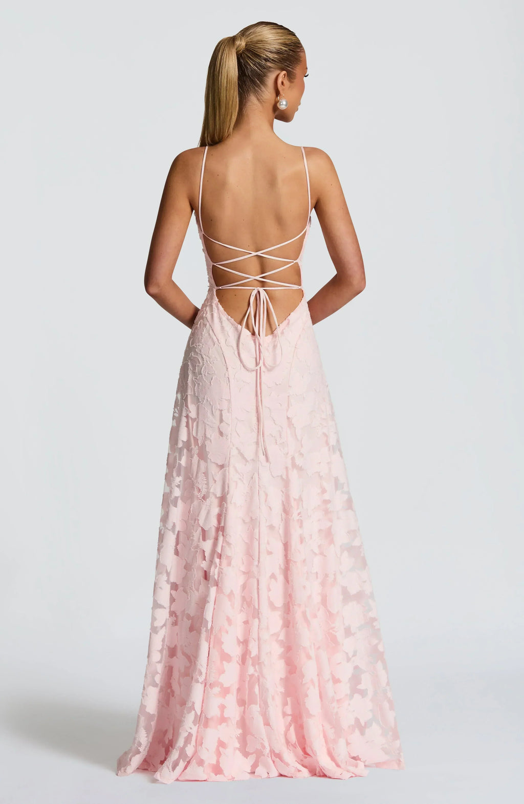 Aveline | Elegant Lace Corset Maxi Dress