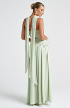 Valentina | Chic Slit Maxi Dress